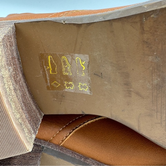 MADEWELL Patti Leather Lace-Up Boots Size 7 - Picture 6 of 6